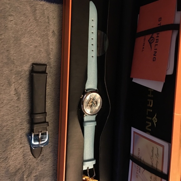 Sthurling Automatic Blue Heart watch main image 7